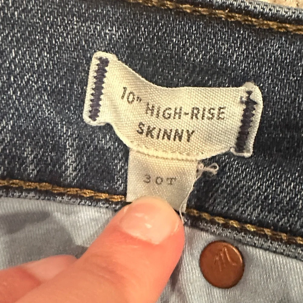 Madewell Indigo Denim Pants